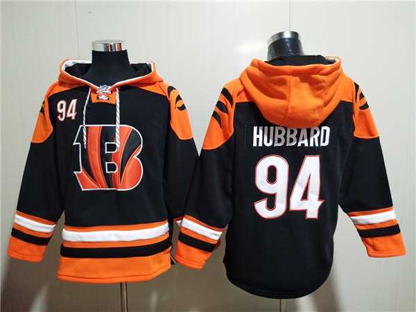 Cincinnati Bengals #94 Sam Hubbard Orange Black Ageless Must-Have Lace-Up Pullover Hoodie,We sell and wholesale Cincinnati Bengals #94 Sam Hubbard Orange Black Ageless Must-Have Lace-Up Pullover Hoodie on line form chian!